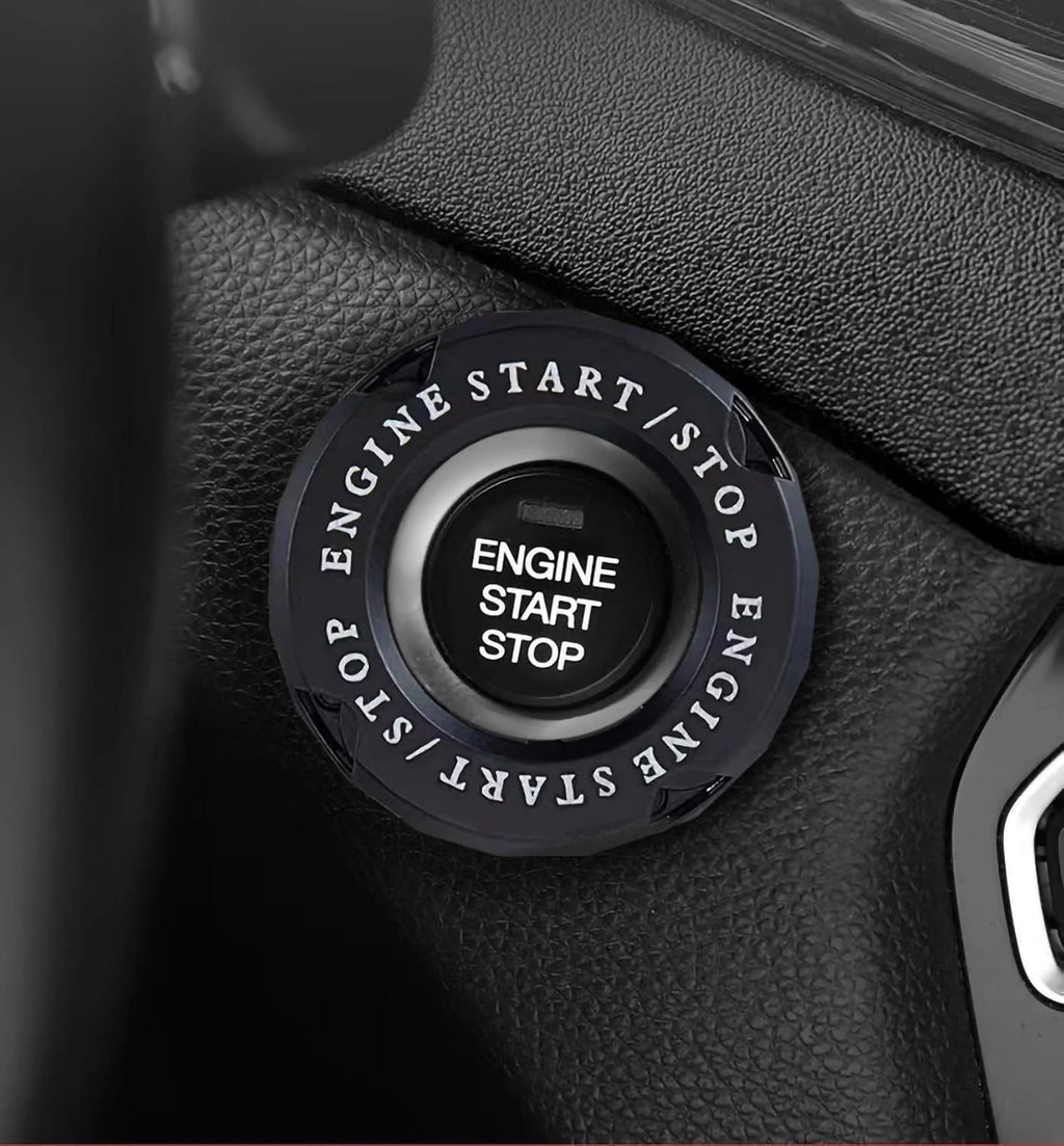 1pc Universal Car Engine Start Button Cover, Car Stickers Interior Decor, Car Motorcycle Ignition Key Switch Cover(Autobots)