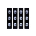 4x Car USB RGB Roof Ceiling Footwell Interior Atmosphere Neon Accent Lighting