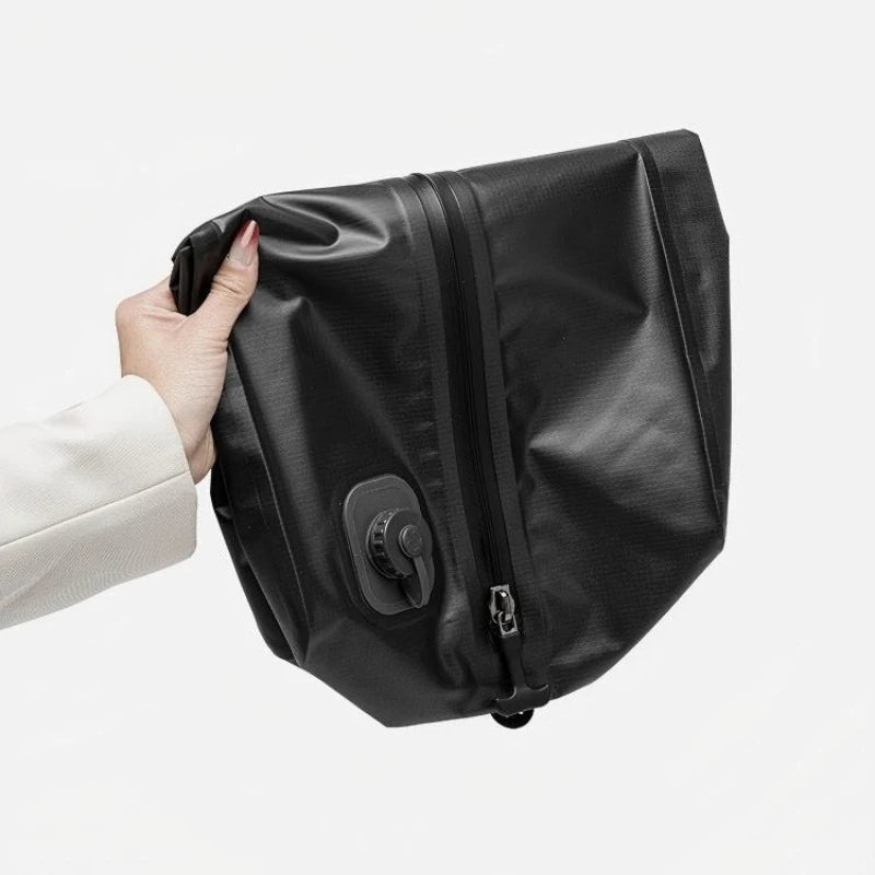 Automatic Vacuum Bag Built-in Air Pump Reusable Storage Bag Folding Outdoor Travel Compression Bag for Suitcases Backpack