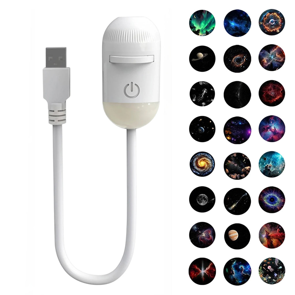 Magnetic LED Sunset Lamp Wireless Wall Light 360 Degree Rotatable Rechargeable Night Light for Bedroom Decor No Drill Light