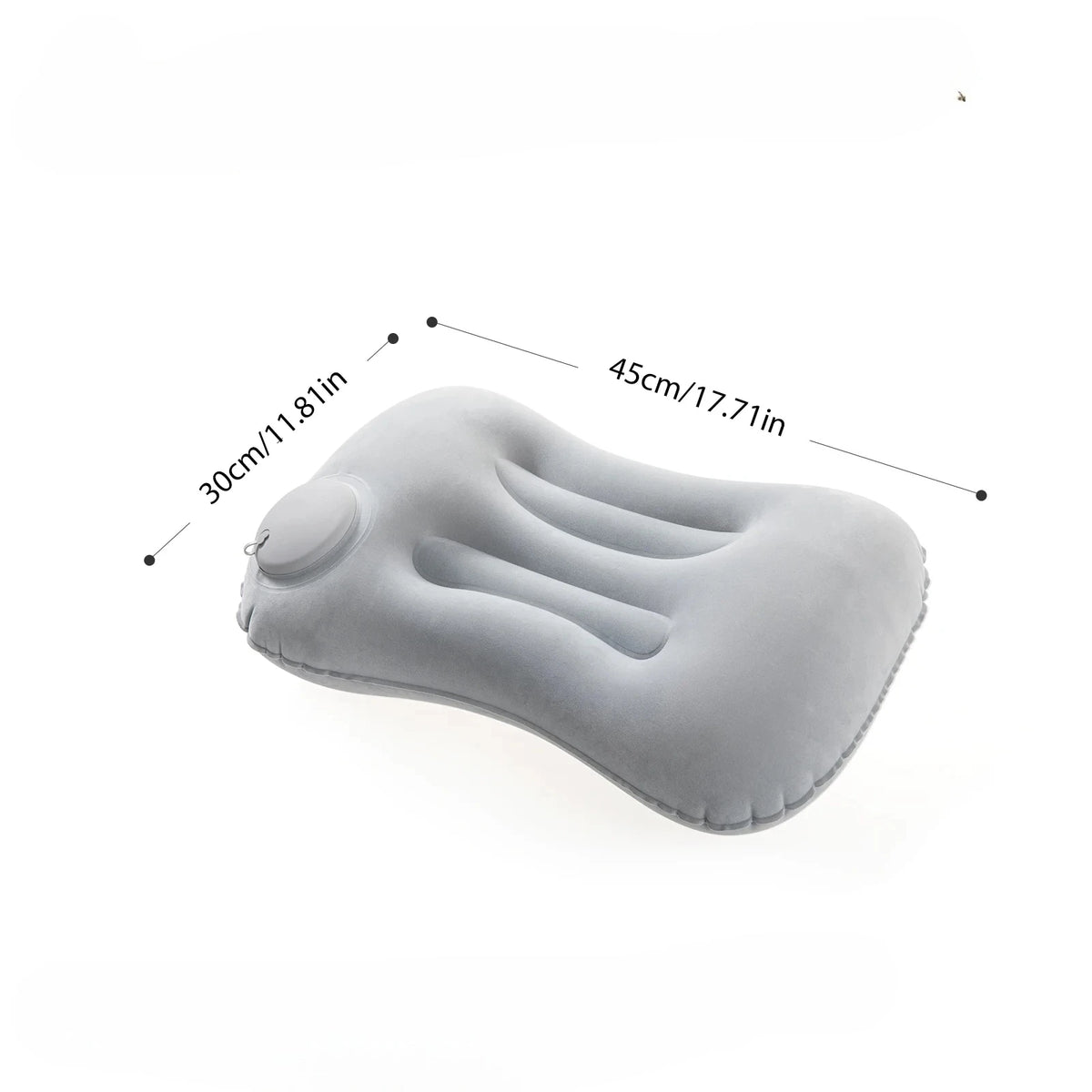 Ultralight Inflatable Camping Pillow Portable Travel Hiking Air Sleeping Pillow for Neck And Lumbar Support