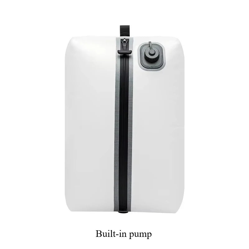 Automatic Vacuum Bag Built-in Air Pump Reusable Storage Bag Folding Outdoor Travel Compression Bag for Suitcases Backpack