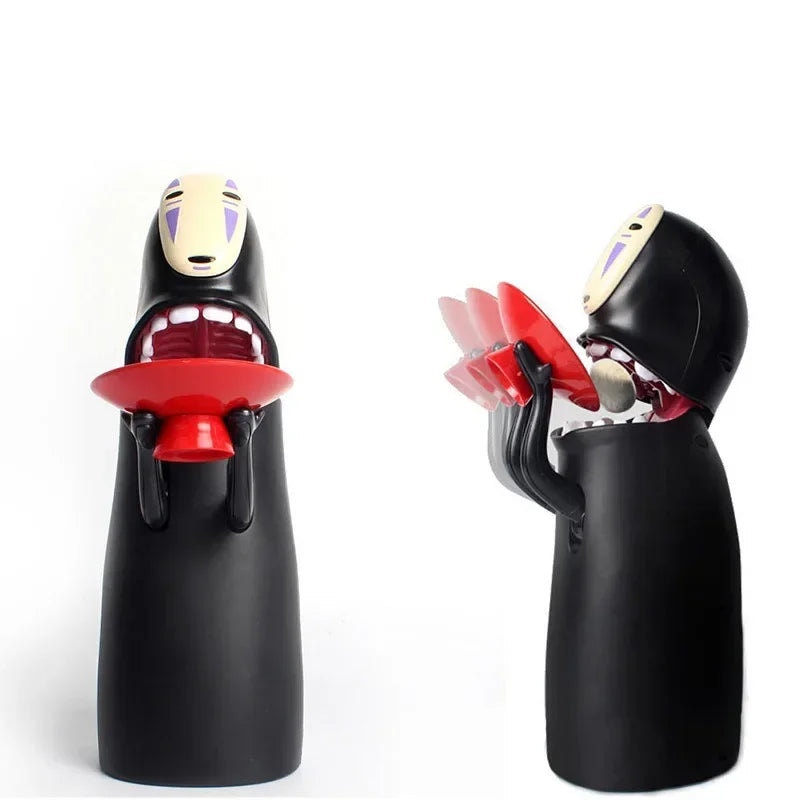 Anime Cartoon Model Figure Toy Piggy Bank Cool Piggy Bank Can Automatic Eat Coin Boys Girls Funny Birthday Holiday Gifts