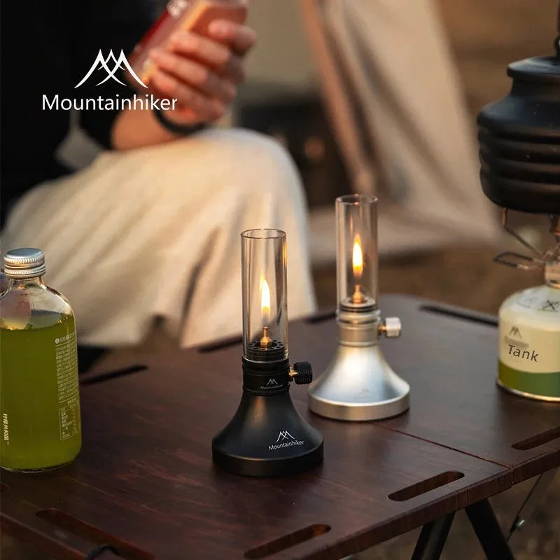 Mountainhiker Camping Air Gas Tank Lamp Light Outdoor Lightweight Portable Emotional Atmosphere Tourist Lamp Long-lasting Light