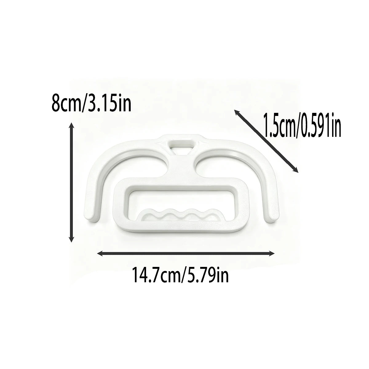 Easy Grip Shopping Bag Holder, Durable Grocery Bag Carrier Handle, Portable Multi Bags Hook, Comfort Shopping Helper