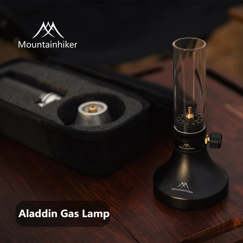 Mountainhiker Camping Air Gas Tank Lamp Light Outdoor Lightweight Portable Emotional Atmosphere Tourist Lamp Long-lasting Light